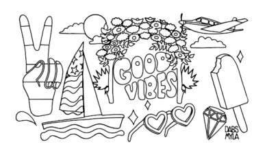 Aesthetic:5fro6pbqtqa= Preppy Coloring Pages