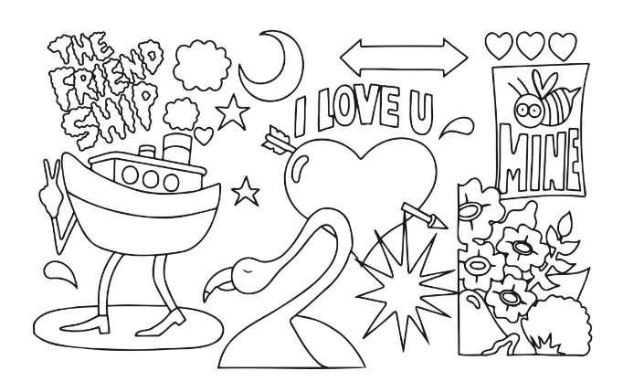 Aesthetic:5fro6pbqtqa= Preppy Coloring Pages