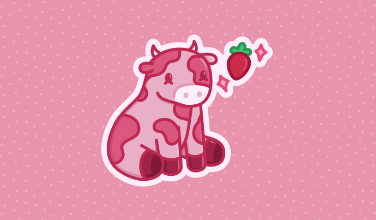 Cute:7yzhilpppg8= Strawberry Cow