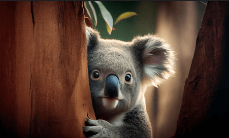 Animated:8ytyrtbsnso= Koalas