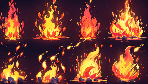 Animated:-8rbttuy-B8= Fire