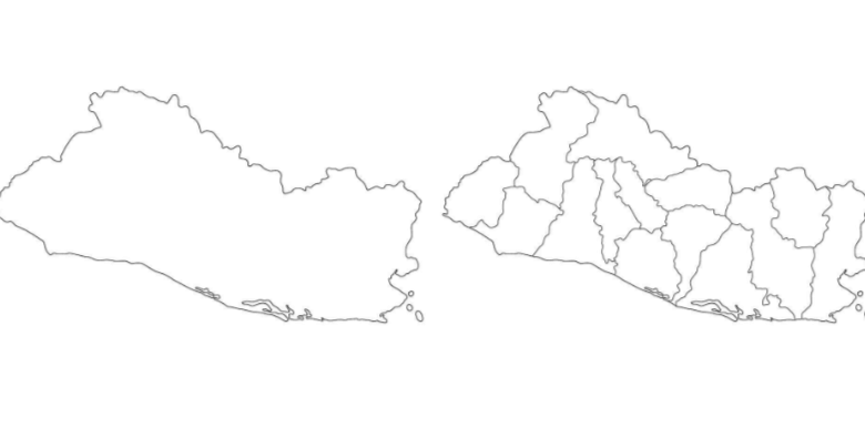 Outline:6czjwrg0h0q= El Salvador Map