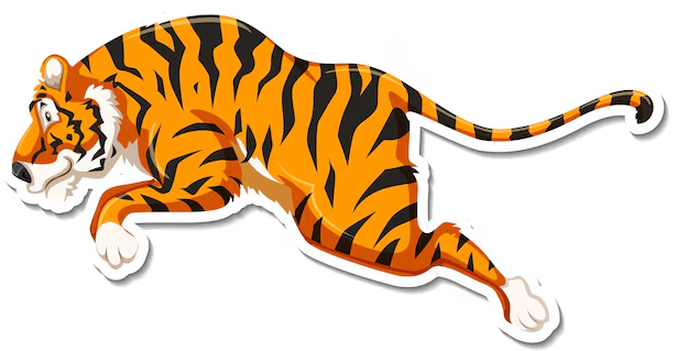 Outline:5jcfy_K8cic= Tiger Clipart