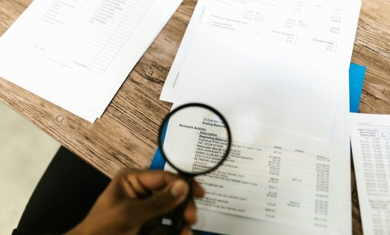 account data review details numbers and resettestar